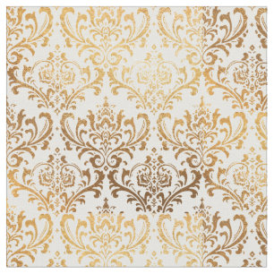 PixDezines Rossi Damask/Gold Tone Stof