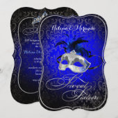 PixDezines Rossi Sweet 16 Masquerade/DIY kleur!! Kaart (Voorkant / Achterkant)