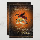 PixDezines Rossi Sweet 16 Masquerade/DIY kleur!! Kaart (Voorkant / Achterkant)