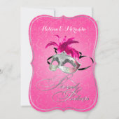 PixDezines Rossi Sweet 16 Masquerade/DIY kleur!! Kaart (Voorkant)