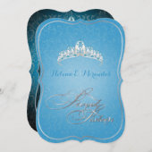 PixDezines Rossi Sweet 16 tiara/DIYbackground! Kaart (Voorkant / Achterkant)