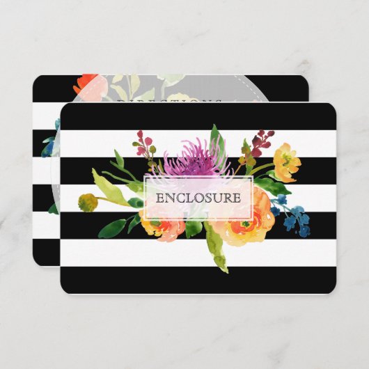 PixDezines routebeschrijving mitswa/DIYstripes/flo Informatiekaartje (Voorkant / Achterkant)