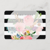 PixDezines routebeschrijving mitswa/DIYstripes/flo Informatiekaartje (Achterkant)