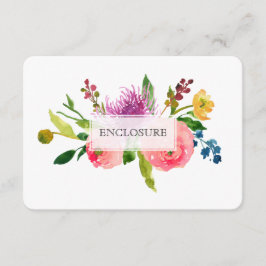 PixDezines routebeschrijving mitswa/floral waterve Informatiekaartje