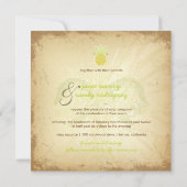 PixDezines Royal Hawaiian anananas Kaart (Achterkant)