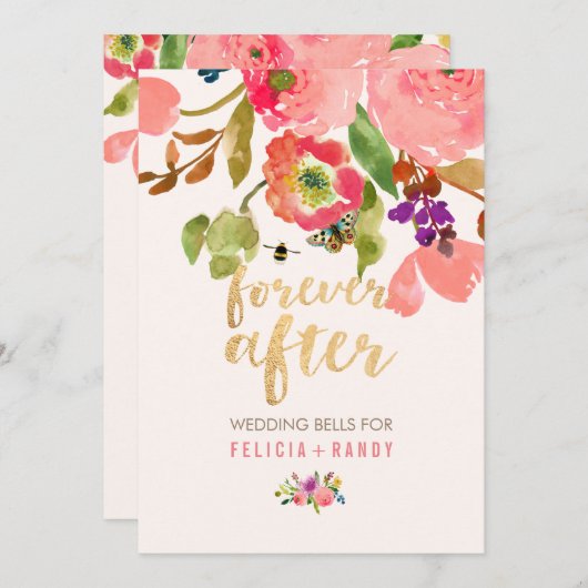 PixDezines Roze Grapefruit Ranunculus/DIY bckgrand Kaart (Voorkant / Achterkant)