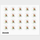 PixDezines  Roze Rozen Dank u Stickers (Vel)