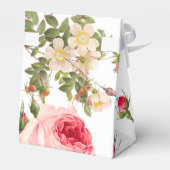 PixDezines  Rozen/Botanische Kunst Bedankdoosjes (Achterkant)