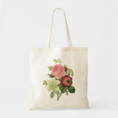 PixDezines Rozen/Clementine/Anemone/Redoute Tote Bag (Voorkant)