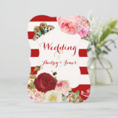 PixDezines rozen/pinda's/primrose Kaart (Staand voorkant)