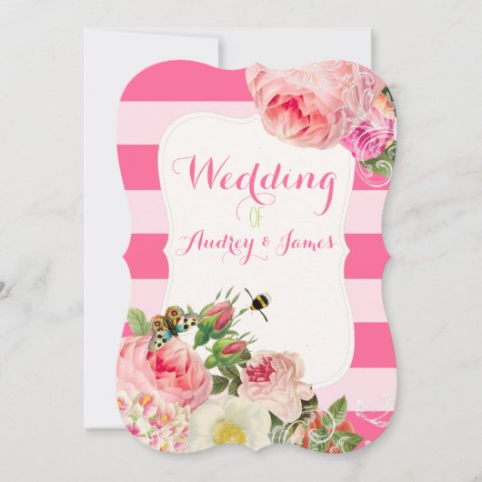 PixDezines  rozen/pinda's/primrose Kaart (Voorkant)