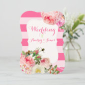 PixDezines  rozen/pinda's/primrose Kaart (Staand voorkant)