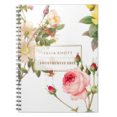 PixDezines  Rozen/Redoute Notitieboek (Voorkant)
