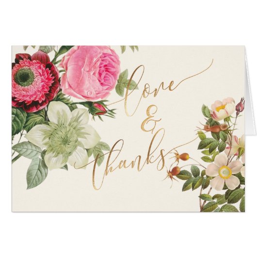 PixDezines  Rozen/Routes/Dank u (Voorkant Horizontaal)