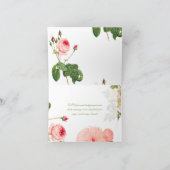 PixDezines Rozen/Routes/Dank u Bedankkaart (Binnen)