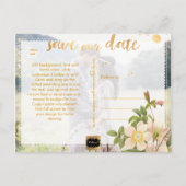 PixDezines  Rozen Sla de datum op Aankondigingskaart (Achterkant)