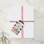 PixDezines  rozen/Victoriaans/DIYbackground Cadeaulabel (Met Touw)