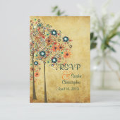 PixDezines rsvp  Autumn Blooms (Staand voorkant)