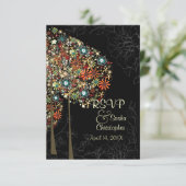 PixDezines rsvp Autumn Blooms/DIY kleur (Staand voorkant)