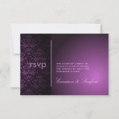 PixDezines RSVP Bijoux Damask/plum (Voorkant)