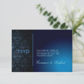 PixDezines RSVP Bijoux Damask/sapphire (Staand voorkant)