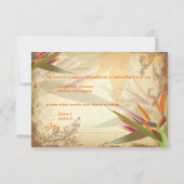 PixDezines RSVP  BIRD VAN PARADISE (Achterkant)