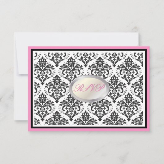 PixDezines rsvp Black jolie damask/diy trim (Voorkant)