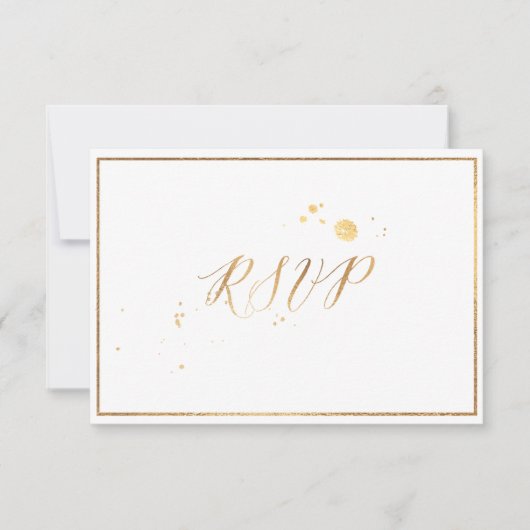 PixDezines RSVP Classic Faux Gold/DIY Color (Voorkant)