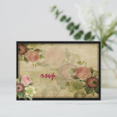 PixDezines rsvp cottage rozen/diy fonts (Staand voorkant)