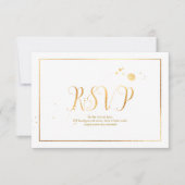 PixDezines RSVP Dazzled/Faux Gold/DIY Achtergrond (Voorkant)