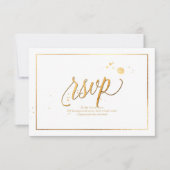 PixDezines RSVP Dazzled/Faux Gold/DIY Achtergrond (Voorkant)