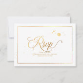 PixDezines RSVP Dazzled/Faux Gold/DIY Achtergrond (Voorkant)