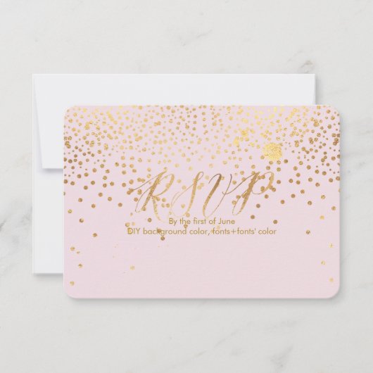 PixDezines RSVP Dazzled/Faux Gold/Roos Quartz (Voorkant)