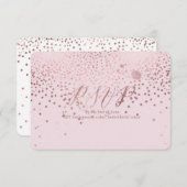 PixDezines RSVP Dazzled/Faux Roos Gold/Roos Quartz (Voorkant / Achterkant)