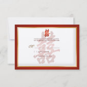 PixDezines rsvp Dubbel Geluk/rood Kaartje (Achterkant)