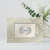 PixDezines rsvp Étienne Damask (Staand voorkant)