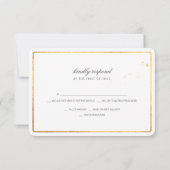 PixDezines RSVP Faux Gouden Folie/DIY Kleur (Achterkant)