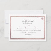 PixDezines RSVP Faux Roos Gold Foil/DIY Color (Achterkant)