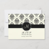 PixDezines rsvp Florentius Damask | DIY-kleur (Voorkant)