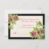 PixDezines rsvp Green Orchid/DIY achtergrond (Achterkant)