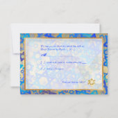 PixDezines rsvp grunge bat mitswa/blauw/goud (Achterkant)