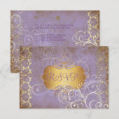 PixDezines rsvp  grunge desiree damask (Voorkant / Achterkant)