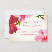 PixDezines rsvp hibiscus/luau/faux parchment (Achterkant)