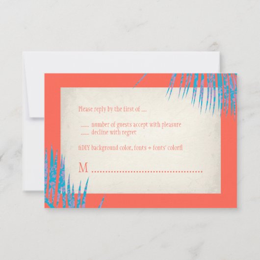 PixDezines rsvp hulpalmen/diy koraalachtergrond (Achterkant)