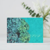 PixDezines RSVP Hydrangea, blauw/blauwgroen (Staand voorkant)