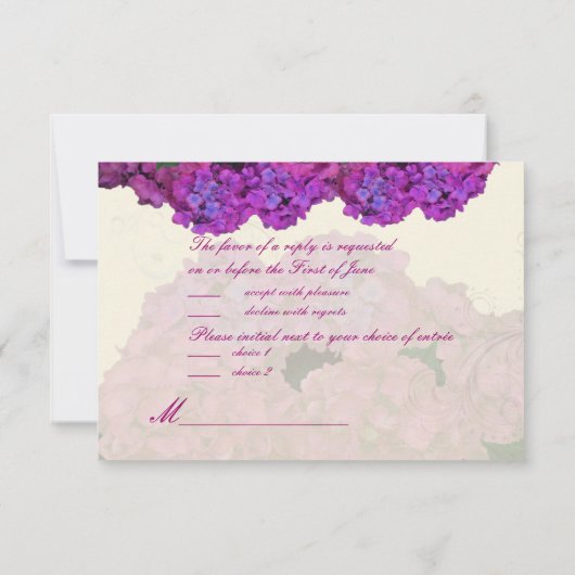 PixDezines RSVP Hydrangea, magenta (Achterkant)