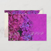 PixDezines RSVP Hydrangea, magenta (Voorkant / Achterkant)