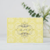 PixDezines rsvp Liliana Damask, aanpasbaar (Staand voorkant)