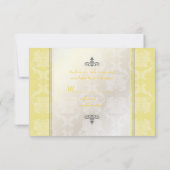 PixDezines rsvp Liliana Damask, aanpasbaar (Achterkant)