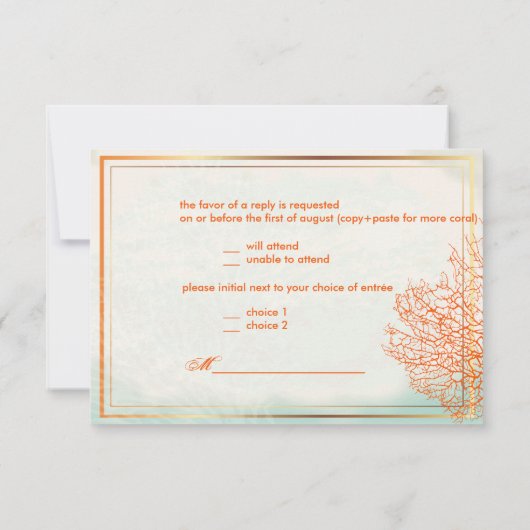 PixDezines rsvp maui coral+seahorse, strandpartij (Achterkant)